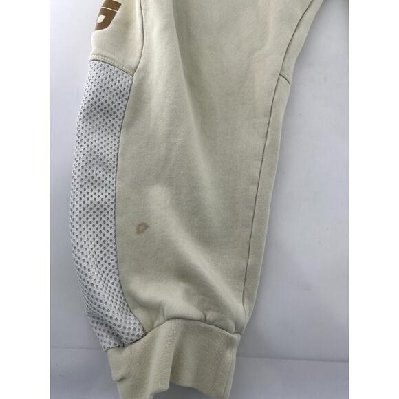 Nike Air Sweatpants Womens XXL Cream Drawstring Sportswear Y2k Activewear Jogger - Picture 5 of 9